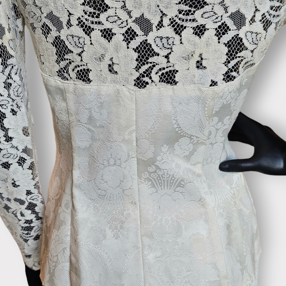 Vintage Jessica McClintock Courthouse Wedding Jacket/Skirt - Picture 10 of 15